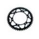 Couronne ART 48 dents alu ultra-light anti-boue pas 520 type 8000 noir