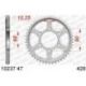 Couronne AFAM 47 dents acier pas 428 type 10237 Honda