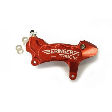 Etrier de frein axial gauche BERINGER Aerotec® 6 pistons Ø27mm rouge