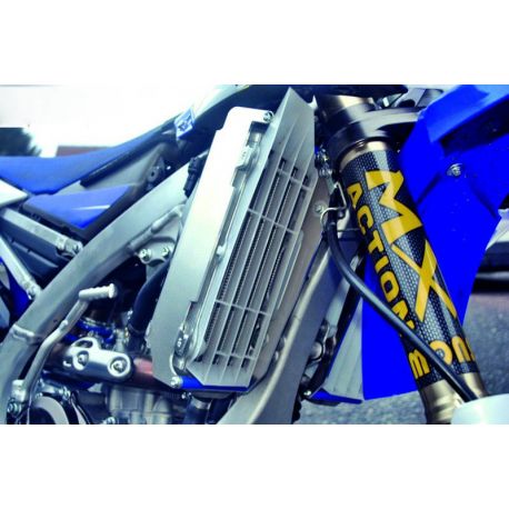 Protection de radiateur AXP alu bleu Yamaha WR250F