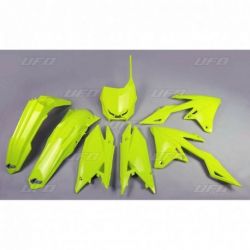 Kit plastiques UFO jaune fluo Suzuki RM-Z250