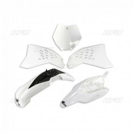 Kit plastiques UFO blanc KTM SX 65