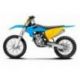 Kit plastique POLISPORT MX Vintage Edition bleu/jaune KTM SX/SX-F