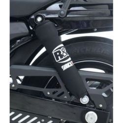 Protection d'amortisseur noir R&G RACING CBF / EVOLIS / J 300/ SH 300