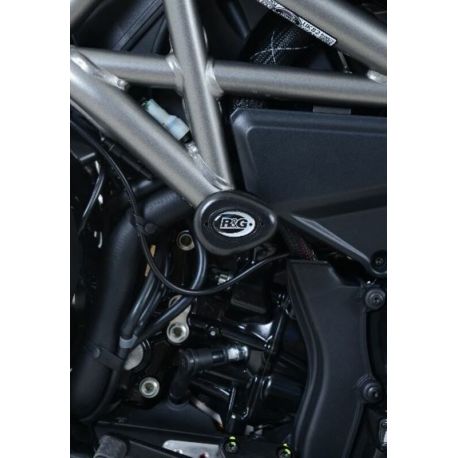 Tampons de protection R&G RACING Aero noir Ducati X-Diavel