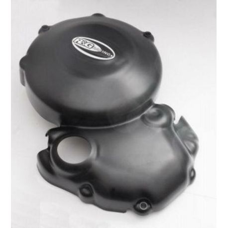 Couvre-carter gauche (alternateur) R&G RACING noir Kawasaki ER-6 N/F