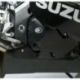 Couvre-carter droit R&G RACING noir Suzuki GSX-R750