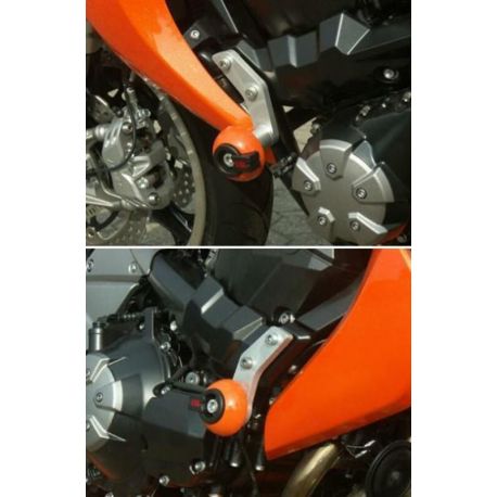 Kit fixation crash pad pour Z750 & Z1000 2007-08