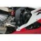 Tampons de protection inférieurs R&G RACING Aero noir Yamaha YZF-R6