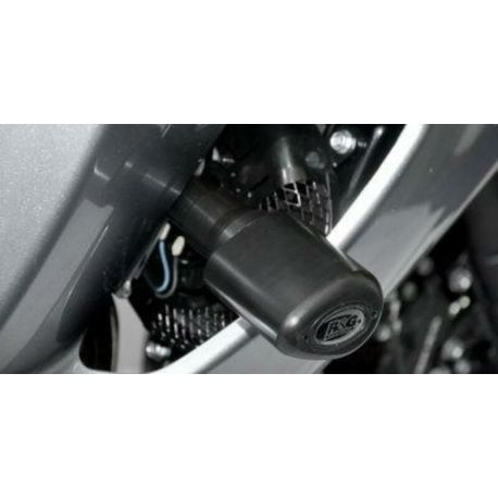 Tampons de protection R&G RACING Aero noir Suzuki GSX1250F/FA