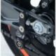 Pions de bras oscillant avec platine R&G RACING noir KTM