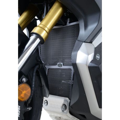 Protection de radiateur/collecteur R&G RACING noir Honda X-ADV