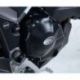 Couvre-carter droit R&G RACING noir Ducati 950 Multistrada