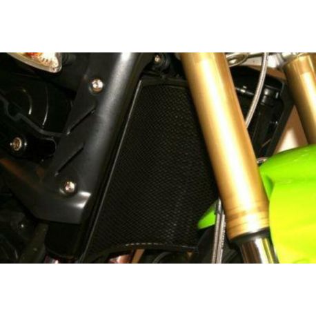 Protection de radiateur R&G RACING noir Triumph Street Triple/R 675