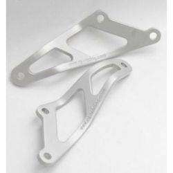 Patte de fixation de silencieux R&G RACING argent Honda CBR900RR