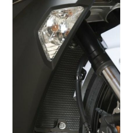 Protection de radiateur R&G RACING noir Kawasaki ZX6R/ZX636-R