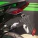 Support de plaque V PARTS noir Kawasaki Ninja 400