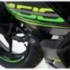 Tampons de protection R&G RACING Aero noir Kawasaki Ninja 400