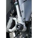 Protection de fourche R&G Racing noir MV Agusta Stradale 800