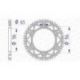 Couronne AFAM 48 dents alu ultra-light anti-boue pas 520 type 15206