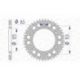 Couronne AFAM 45 dents alu ultra-light anti-boue pas 520 type 11212