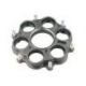 Support de couronne JT SPROCKETS 6 Silentblocs Ducati