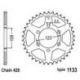 Couronne B1 52 dents acier standard pas 420 type 1133 Derbi/Aprilia/Peugeot