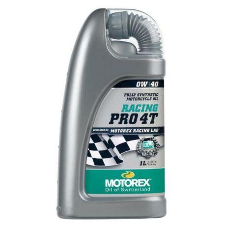 Huile moteur MOTOREX Racing Pro 4T 0W40 synthétique 1L