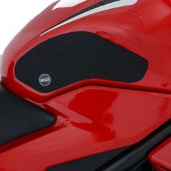 Kit grip de réservoir R&G RACING 2 pièces translucide Honda CBR500R