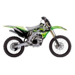 Kit déco BLACKBIRD Dream Graphic 4 Kawasaki KX250F