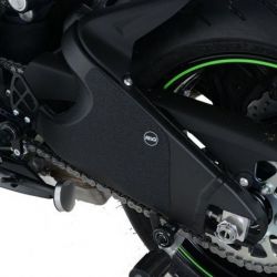 Kit protection de cadre R&G RACING noir (2 pièces) Kawasaki Ninja ZX-6R