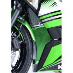 Grille de collecteur R&G RACING alu vert Kawasaki Ninja 650