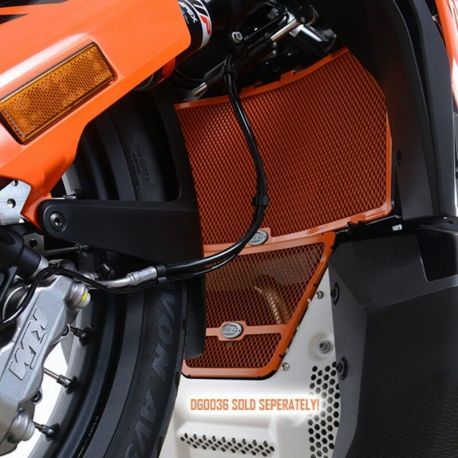 Protection de radiateur R&G RACING orange KTM 790 Adventure