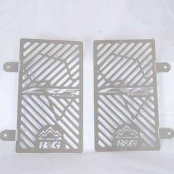 Protection de radiateur gravée R&G RACING inox Honda CRF 1100