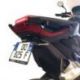 Support de plaque V PARTS noir Honda X-ADV