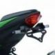 Support de plaque R&G RACING noir Kawasaki Z125