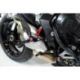 Commandes reculées ajustables GILLES TOOLING MUE2 noir/rouge MV Agusta Brutale 675/800