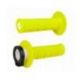 Revêtements ODI MX V2 Lock-On semi-gauffré jaune fluo