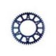 Couronne SCAR 48 dents alu ultra-light anti-boue pas 428 type SRS520 bleu