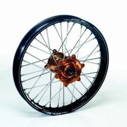 Roue arrière HAAN WHEELS A60 19x2.15x36T noir/magnesium Kawasaki Kx