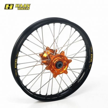 Roue arrière HAAN WHEELS 18x4.25x36T noir/orange/argent