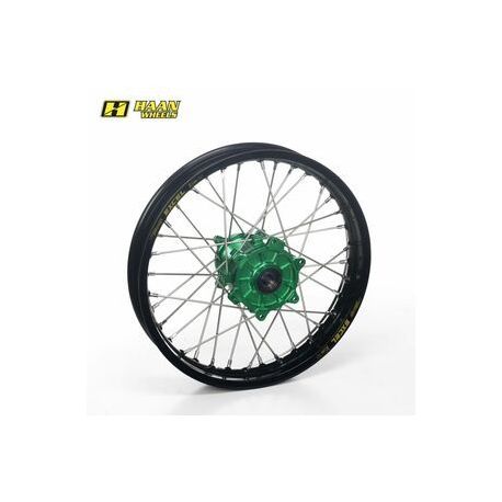 Roue arrière HAAN WHEELS SM Tubeless 17x4.50x36T noir/vert/argent