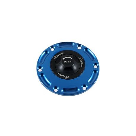 Bouchon de réservoir LIGHTECH noir/cobalt 1/4 tour Suzuki GSX-S