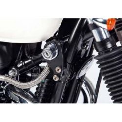 Kit fixation instruments démarrage LSL noir Triumph Bonneville/Thruxton