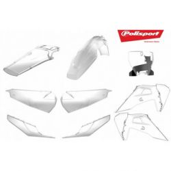 Kit plastiques polisport transparent husqvarna tc/fc