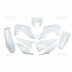 Kit plastiques UFO blanc Husqvarna FE/TE