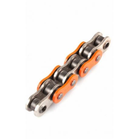 Chaine de transmission AFAM 520 A520XRR-O X-Ring orange 120 maillons