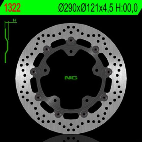 Disque de frein NG BRAKE DISC Flottant - 1322