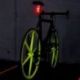 Feu arrière vélo V BIKE LED + indicateur de voie LASER