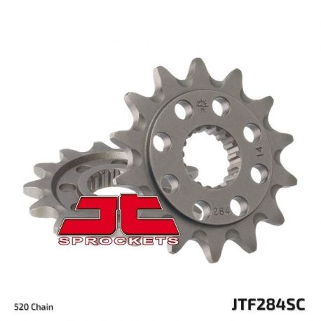 Pignon JT SPROCKETS 13 dents acier anti-boue pas 520 type 284SC